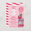 Search for book reading birthday invitations Party