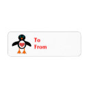 Search for cute penguin return address labels Sweet
