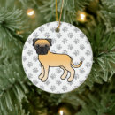 Search for bullmastiff christmas tree decorations Cute