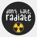Search for radiation stickers Radiate