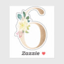 Search for number 6 stickers Numbers