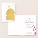 Search for womans gold black red birthday invitations Elegant