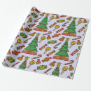 Search for santa for kids wrapping paper Cute