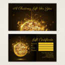 Search for holiday business gift certificates Glitter