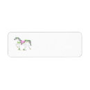 Search for carousel return address labels Pink