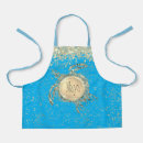 Search for glittery gold aprons For kids