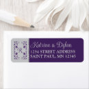 Search for purple silver return address labels Grey