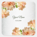 Search for peach roses stickers Silver