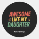 Search for for my daughter stickers Men