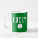 Search for clover coffee mugs Patricks