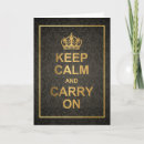 Search for keep calm carry on cards Funny