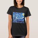 Search for starry night tshirts Retro
