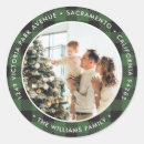 Search for buffalo plaid address stickers Rustic