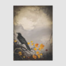 Search for halloween decoupage paper Raven