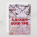 Search for blood halloween invitations Adult halloween party