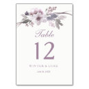 Search for wedding table cards Purple
