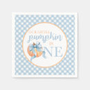 Search for pumpkin napkins Boy