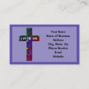 Search for jesus business cards Pastor