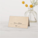 Search for kraft paper place cards Table