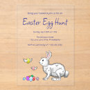 Search for easter egg invitations Bunny