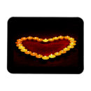 Search for flames rectangular magnets Candlelight