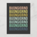 Search for italian postcards Typography