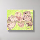 Search for owl paintings canvas prints Cute