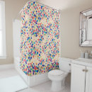 Search for funky shower curtains Dots
