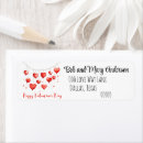 Search for to and from return address labels Red