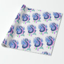 Search for pink and blue wrapping paper Dragon
