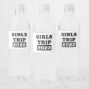Search for bachelorette party water bottle labels Girls trip