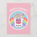 Search for popcorn postcards Kawaii