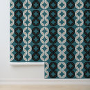 Search for abstract peacock art Blue