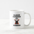 Search for blood donor mugs Funny