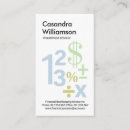 Search for tax consultants business cards Bookkeeping