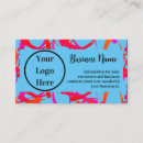 Search for unique pattern design business cards Colourful