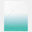 Search for teal ombre blankets Aqua