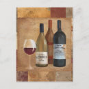Search for vintage red wine postcards Bottle