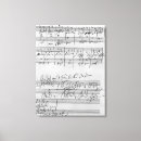 Search for sheet music canvas prints Beethoven