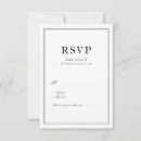 Search for plain white rsvp cards Classic