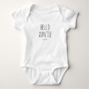 Search for pregnancy announcement baby clothes Auntie