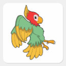 Search for bird with red head stickers Birds
