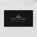Search for pageant business cards Silver