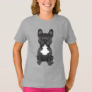 Search for black and white french bulldog tshirts Animal