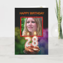 Search for 28th birthday cards Candles