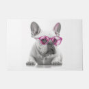 Search for frenchie doormats Pink