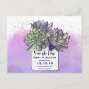 Search for succulent save the dates Modern
