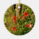 Search for poppy flower christmas tree decorations Nature