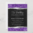 Search for shimmer invitations Purple