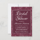 Search for stars bridal shower invitations Purple